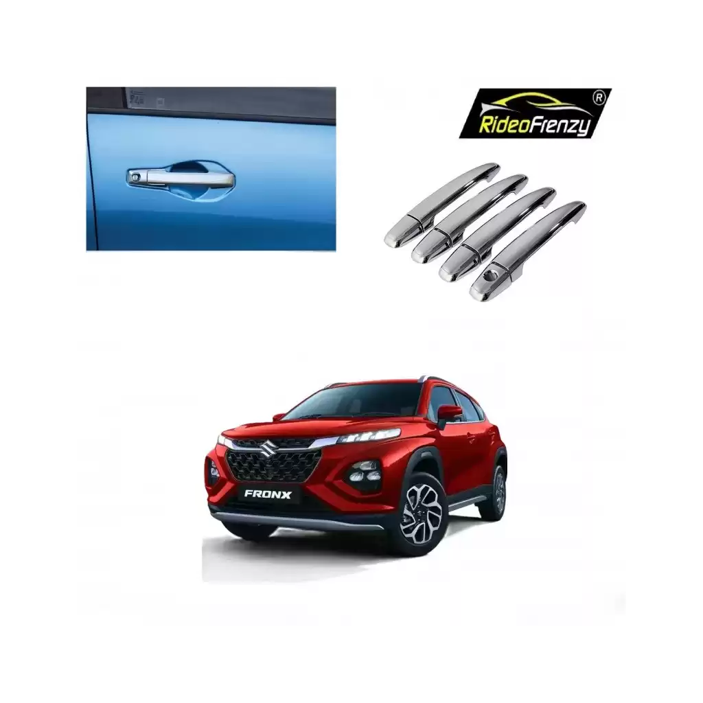 Buy Maruti Fronx Door Chrome Handle Covers Garnish online India