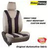 Buy Theist Sweatproof Fabric Car Seat Covers in Beige & Black Color online India