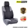 Buy Snug Fit Black & Grey Fabric Car Seat Covers online India at RideoFrenzy