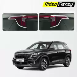 Buy New Kia Seltos (2023-2024) Tail Light Chrome Covers online at RideoFrenzy