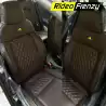 Buy Dark Choco & Black Seat Covers for Hyundai Exter online India | Airbag compatible