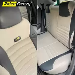 Light Beige Seat Covers for Hyundai Aura ( Designer)