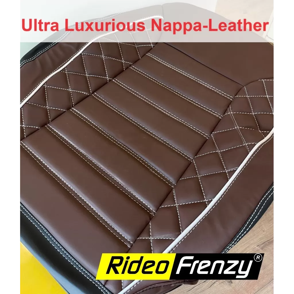 Streak Luxury chocolate color car seat covers