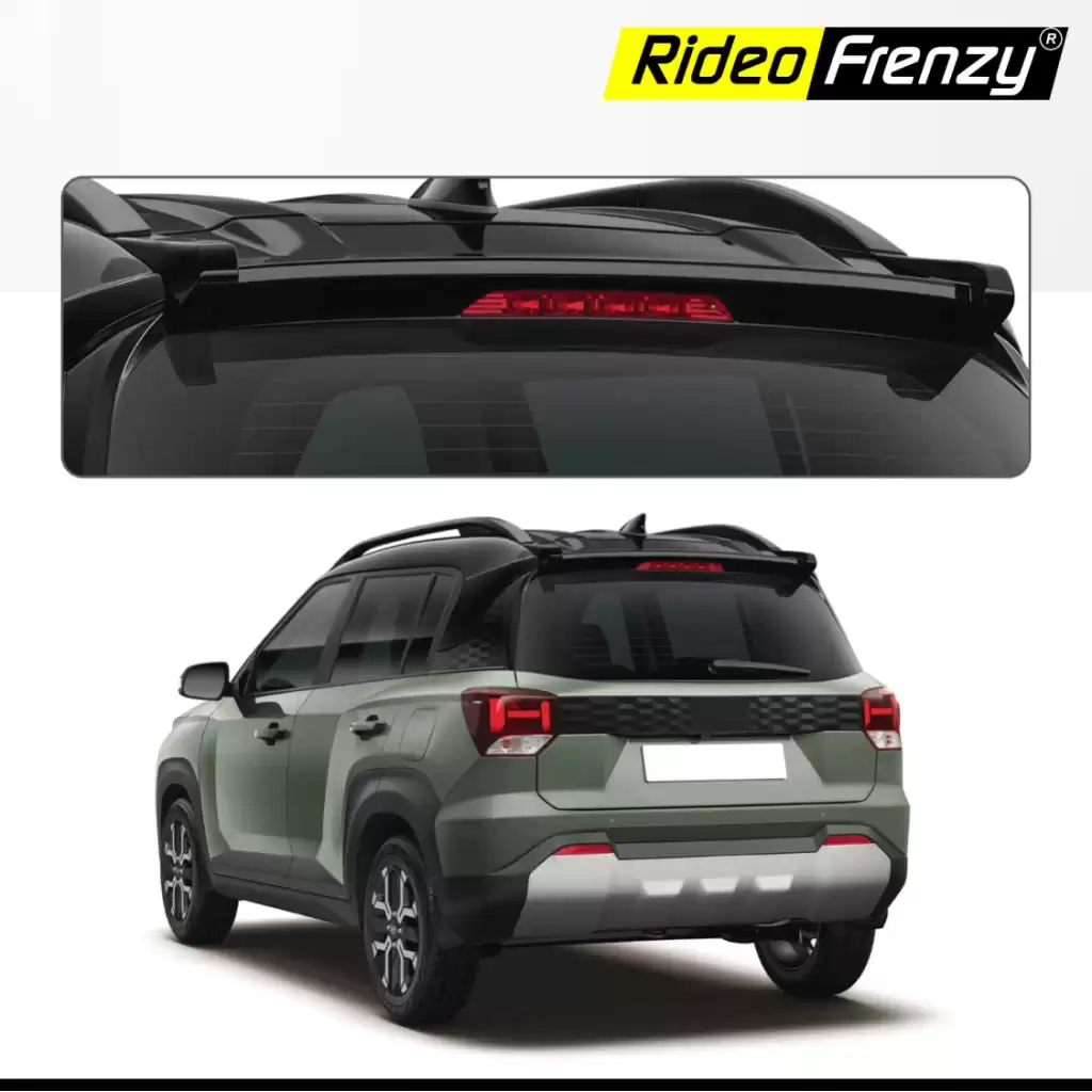 Buy Hyundai Exter Black Spoiler online India | High quality ABS Painted