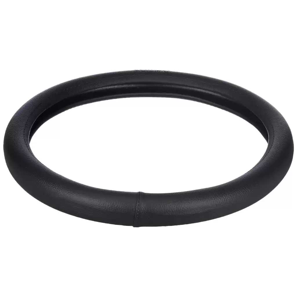 Full Black steering cover for car at RideoFrenzy