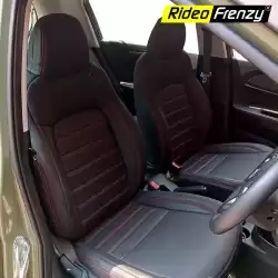 Buy Black & Red Seat Covers for Hyundai Exter online India