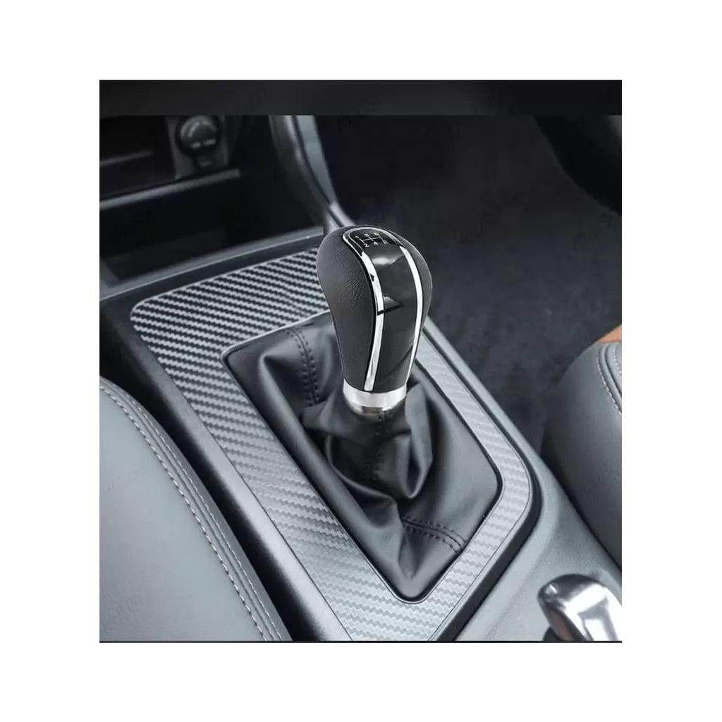 Premium Black Leather Gear Shift Knob