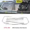 Buy Mahindra Scoprio-N Lower Window Garnish | Stainless Steel | 6 Pcs Set