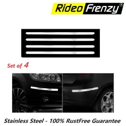 Buy Universal Stainless Steel Chrome Bumper Protectors