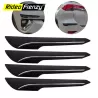 Buy Arrow Black Chrome Car Bumper Protectors