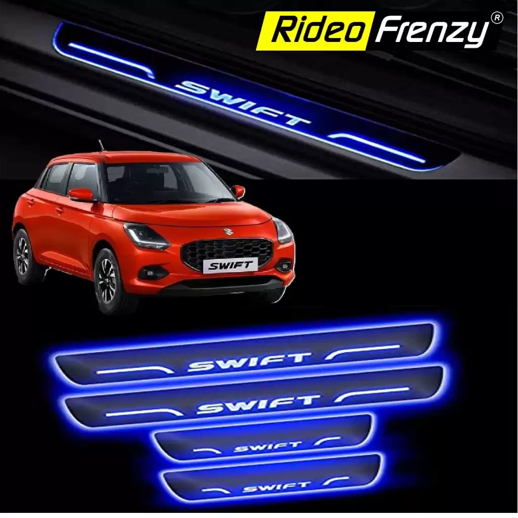 New Swift 2024 Power LED 3D Illuminated Sill/Scuff Plates