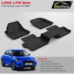 Buy New Swift 2024 PVC Laser Cut Floor Mats | Galio