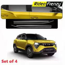 Buy Mahindra 3XO Lower Window Chrome Garnish online | RideoFrenzy