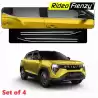 Buy Mahindra 3XO Lower Window Chrome Garnish online | RideoFrenzy
