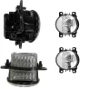 Buy New Brezza 2022-2024 OEM Type Fog Light with Wiring Kit & Switch | RideoFrenzy