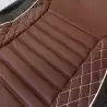 Buy Mahindra 3XO Coffee & Black Leather Seat Covers | RideoFrenzy