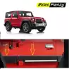 Buy Mahindra Thar Door Side Cladding | RideoFrenzy