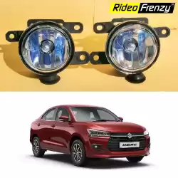 New Gen Dzire Fog Light Assembly with Wiring Kit & Switch
