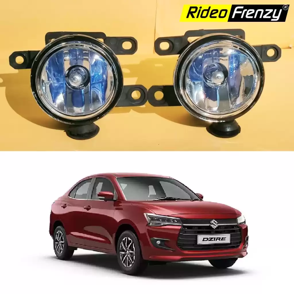 New Gen Dzire Fog Light Assembly with Wiring Kit & Switch