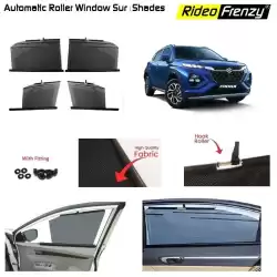 Buy Automatic VIP Sun Shades for Maruti Fronx Online | RideoFrenzy