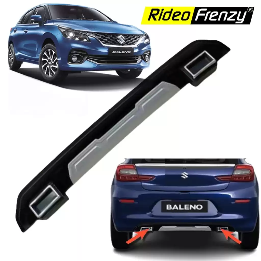Buy Maruti Baleno (2022-2025) Sporty Bumper Diffuser Online | RideoFrenzy Buy Maruti Baleno (2022-2025) Sporty Bumper Diffuser Online | RideoFrenzy
