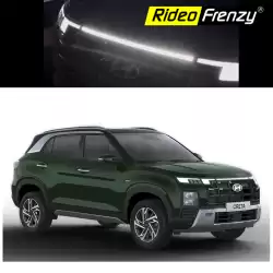 Buy Hyundai New Creta Connecting Bonnet Lights DRL online India | RideoFrenzy