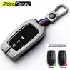 Buy Innova Hycross & Toyota Fortuner Gun Metal Key Cover online | RideoFrenzy