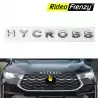 Buy Innova Hycross 3D Letters Chrome Logo Emblem Letters for Bonnet
