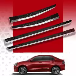 Buy New Gen Dzire Black Chrome Side Beading online India | RideoFrenzy