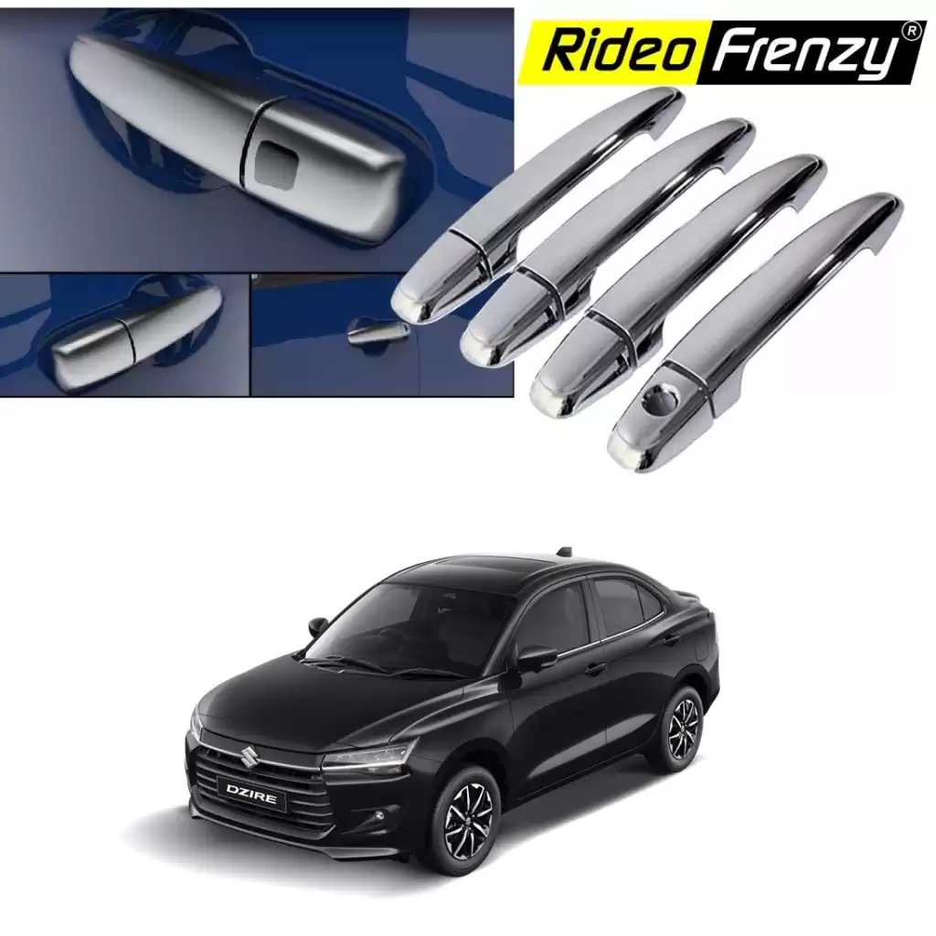 Buy New Gen Dzire 2024 | 2025 Door Chrome Handle Covers Garnish online