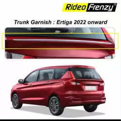 Maruti Ertiga Chrome Tail Gate Garnish online India : RideoFrenzy