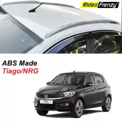 Buy Silver Roof Rails for Tata Tiago online India | RideoFrenzy