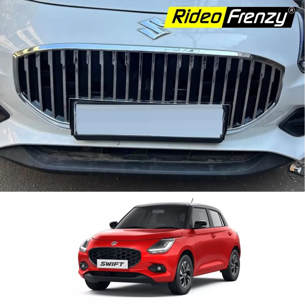 Buy New Gen Maruti Swift 2024 | 2025 Maybach Style Chrome Grill online India | RideoFrenzy