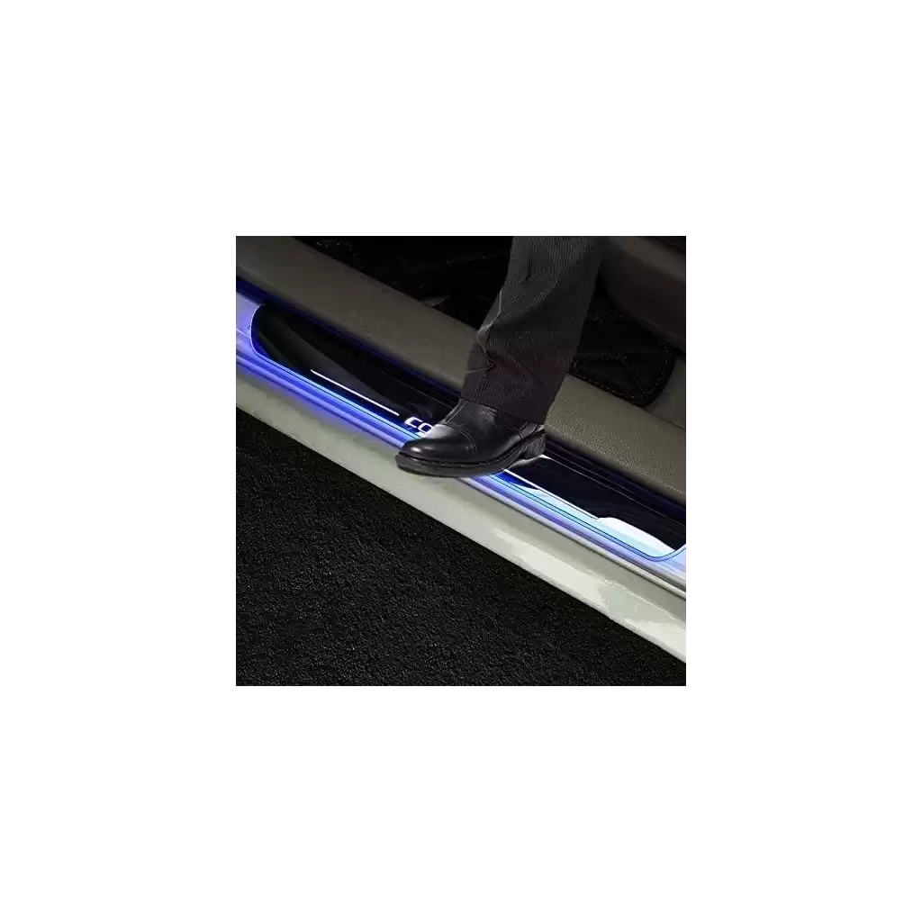 Buy Tata Punch 3D Power LED Illuminated Sill/Scuff Plates | Mirror Finish online India