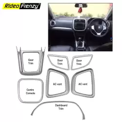 Brezza 2016-2022 Interior Chrome kit