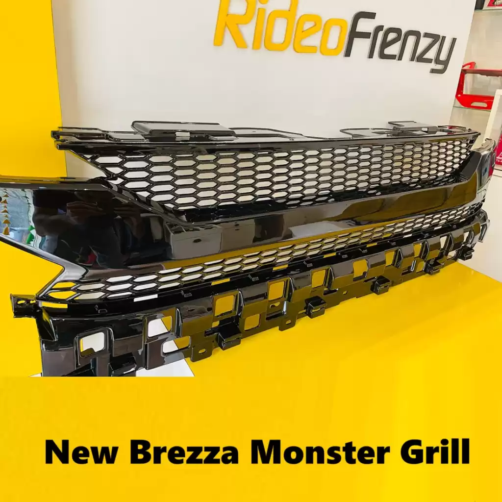 NEW Brezza 2025 Modified Front Grill online | RideoFrenzy