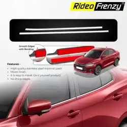 Buy Maruti New Dzire (2024-2025) Lower Window Chrome Garnish | RideoFrenzy