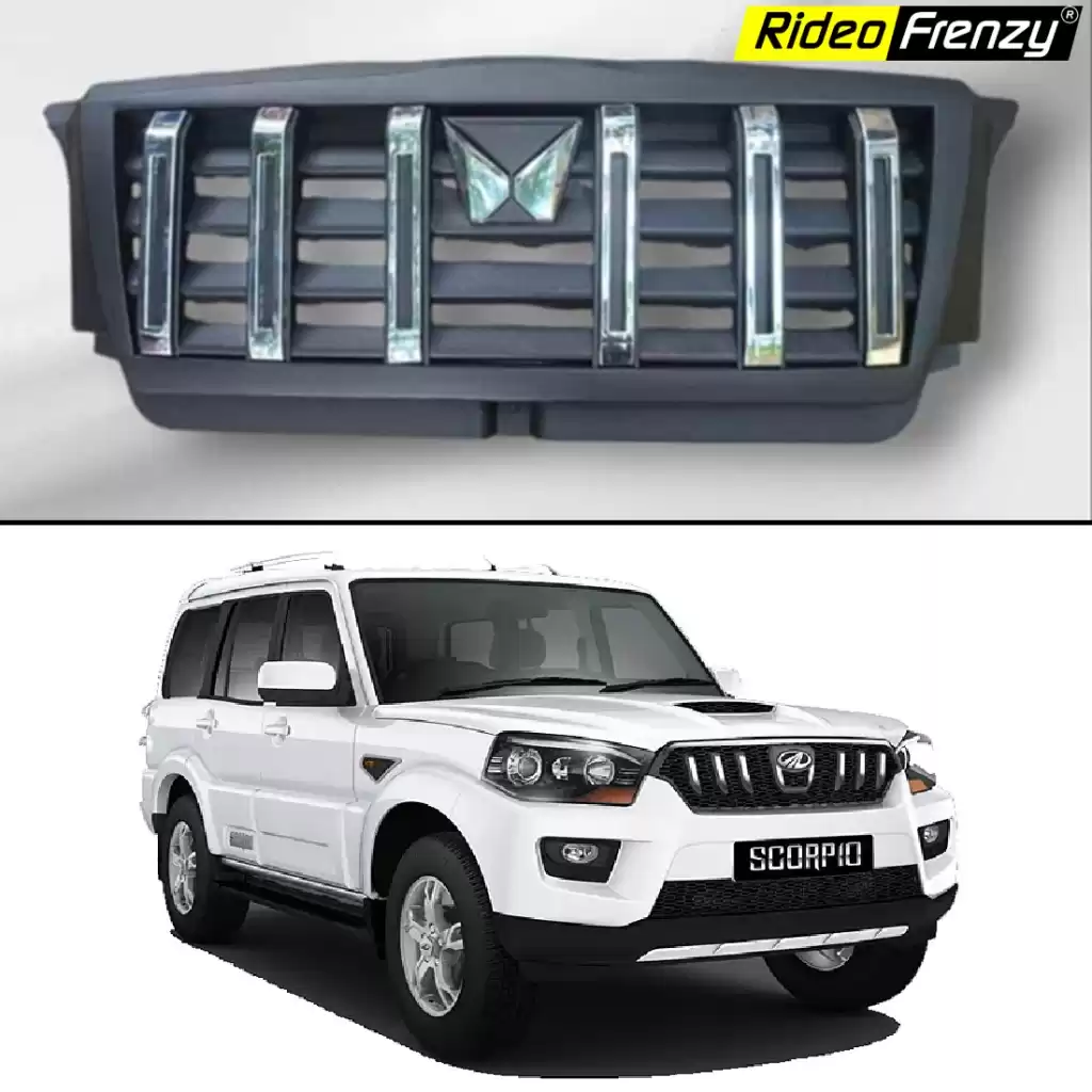 Buy Mahindra Scorpio (2014-2022) Classic Style Grill | RideoFrenzy
