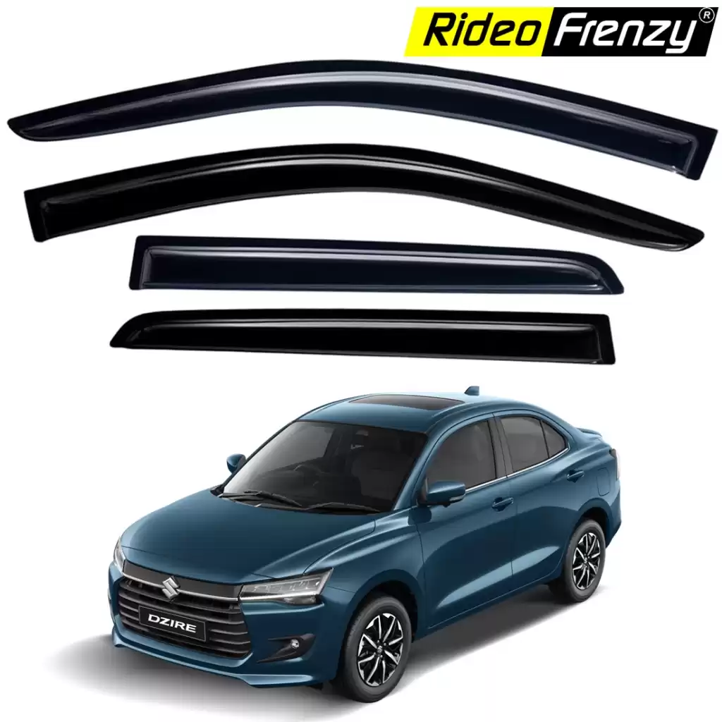 Buy Maruti New Gen Dzire Door Visors online India | RideoFrenzy