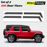 Buy Mahindra Thar Roxx Door Visors Online India | RideoFrenzy