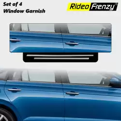 Buy Skoda Slavia and VW Virtus Lower Window Chrome Garnish online India