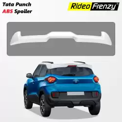 Buy Tata Punch Rear Spoiler in All Colors online India | RideoFrenzy