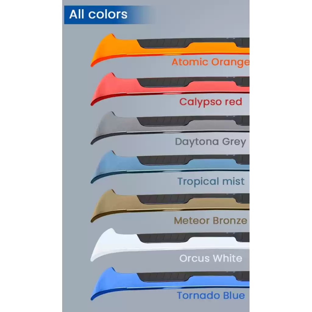 Tata Punch Spoiler Colors | RideoFrenzy