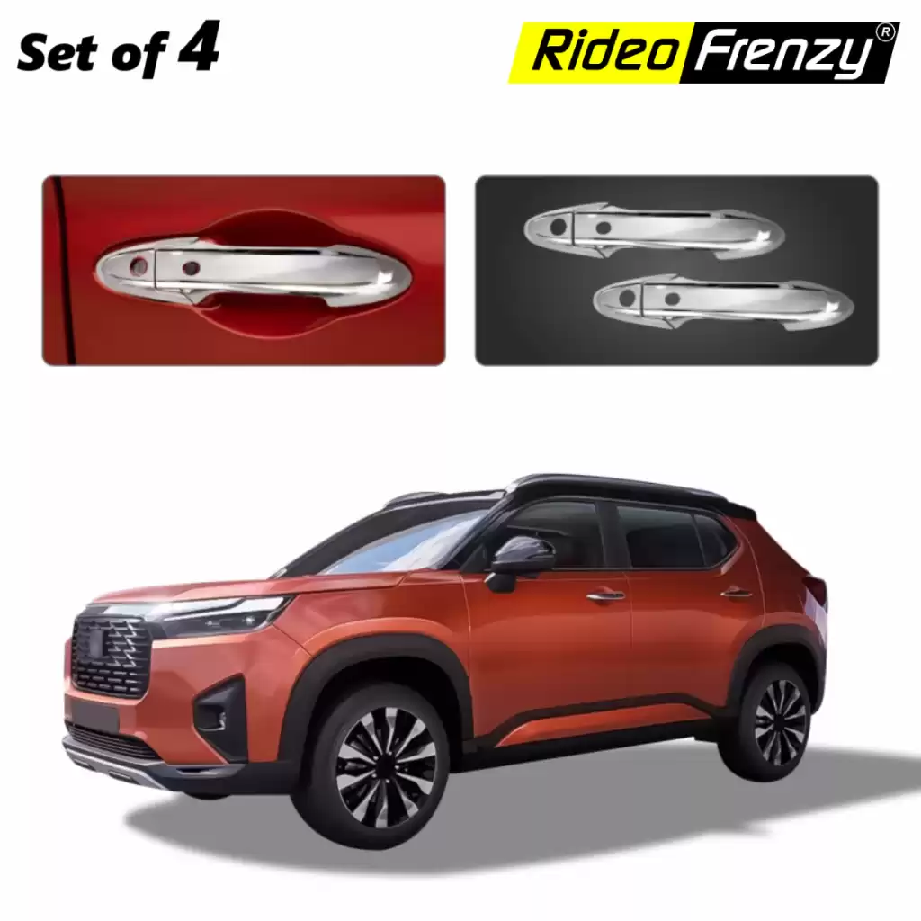 Buy Honda Elevate Door Chrome Handle Covers Garnish online | RideoFrenzy