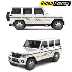 Buy Bolero BS6 2025 Body Graphics Stickers online India | RideoFrenzy