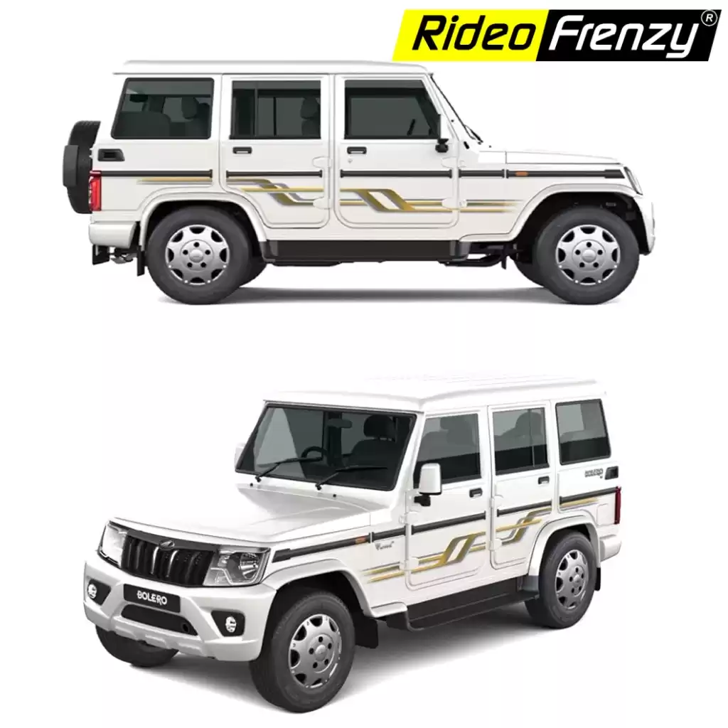 Buy Bolero BS6 2025 Body Graphics Stickers online India | RideoFrenzy