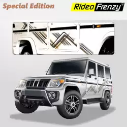 Buy Mahindra Bolero Special Edition Body Stickers online India | RideoFrenzy