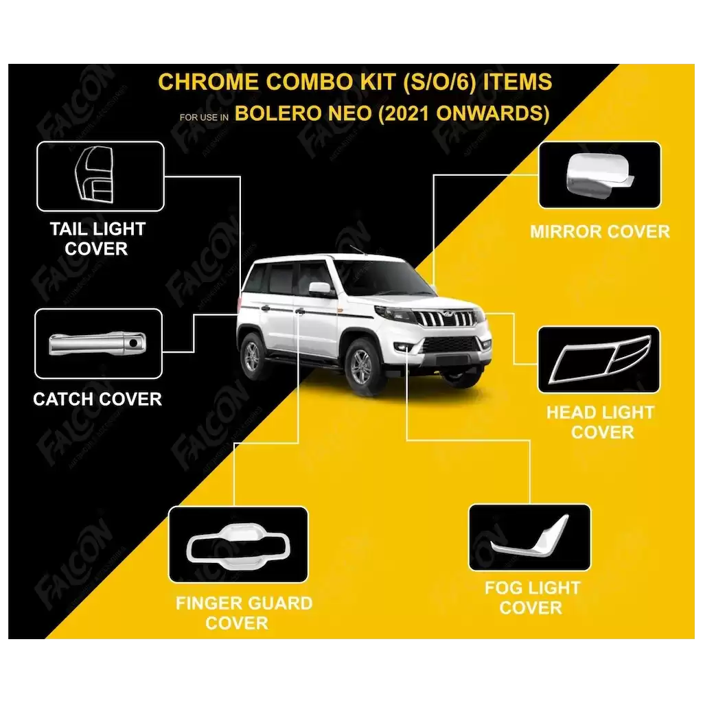 Chrome Accessories for Bolero Neo