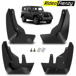 Mahindra THAR Original Mud Flaps Splsh Guards | RideoFrenzy