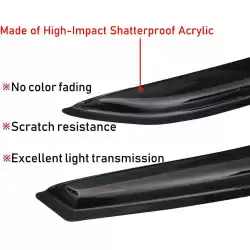 Buy Mahindra Bolero Neo Door Visors Online India | RideoFrenzy